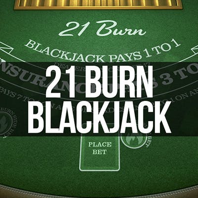 Play 21 Burn Blackjack on Starcasinodice.be online casino